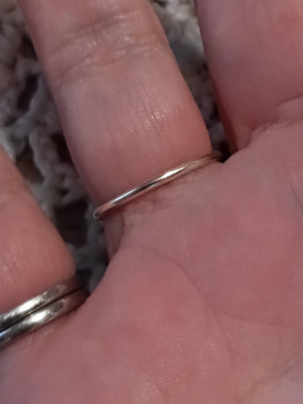 The Big O Sterling Ring - Picture 2 of 3
